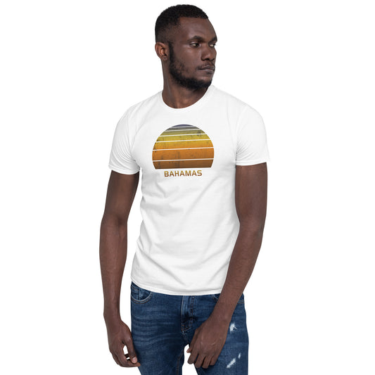 Retro Bahamas Souvenir Sunset Vintage Sunrise Unisex T-Shirt