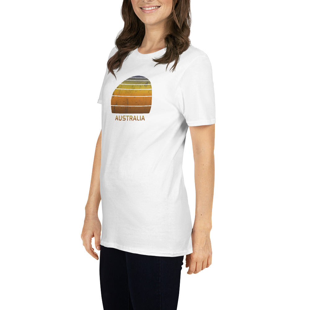 Retro Australia Sunset     Vintage Sunrise Unisex T-Shirt