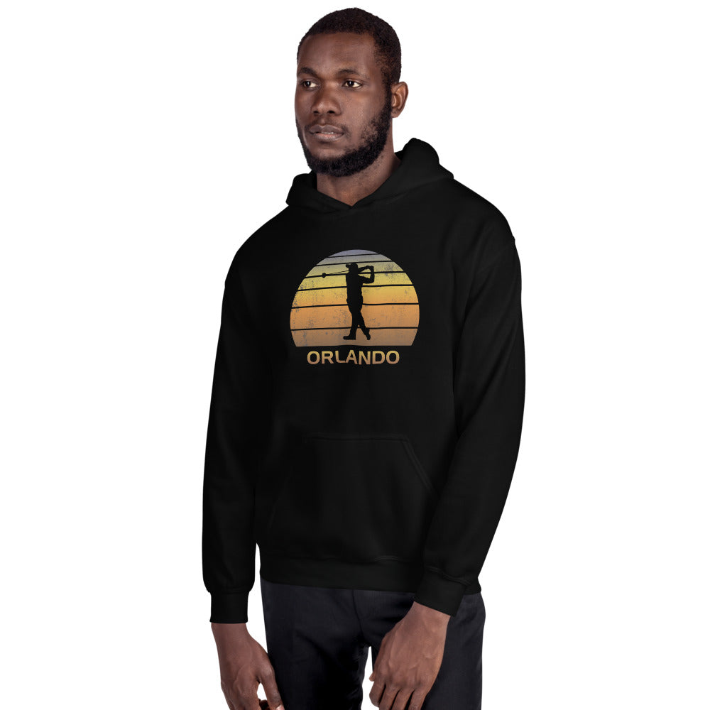 Orlando Florida Golf Fan Golfer Unisex Hoodie Top Sweatshirt