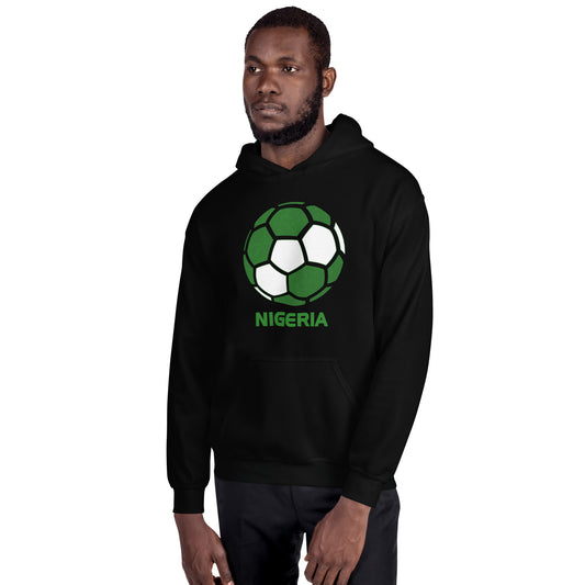 Nigeria National Soccer Team Football Country Flag Pride Unisex Hoodie Top Sweatshirt