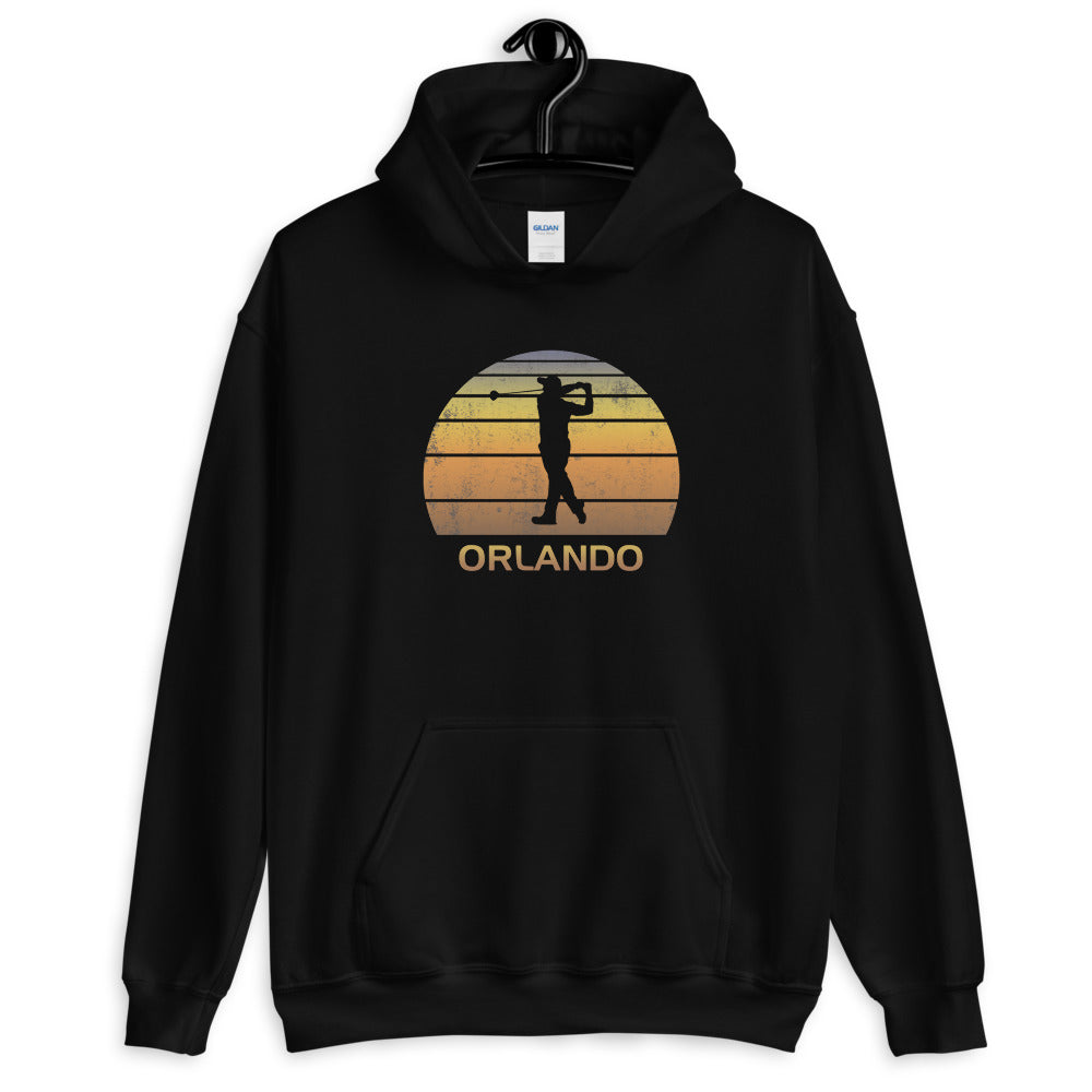 Orlando Florida Golf Fan Golfer Unisex Hoodie Top Sweatshirt