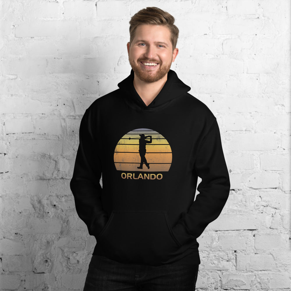 Orlando Florida Golf Fan Golfer Unisex Hoodie Top Sweatshirt