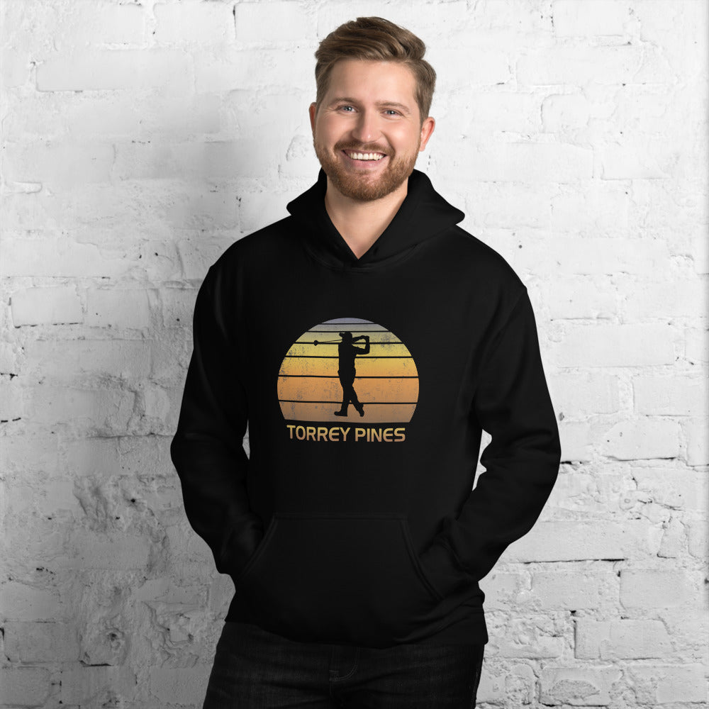 Torrey Pines California Golf Fan Golfer Unisex Hoodie Top Sweatshirt