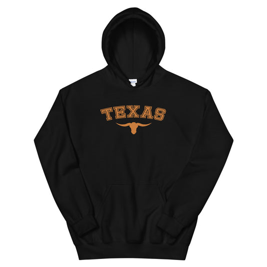 State Of Texas Fan Long Horn College Football Unisex Hoodie Top Sweatshirt