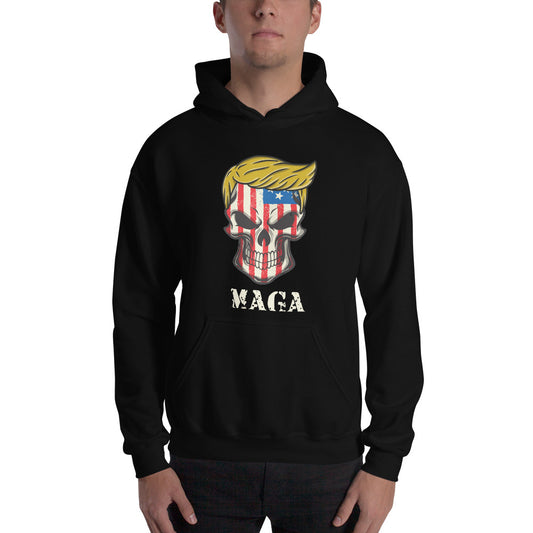 MAGA Pro Donald Trump 2024 Politics Fan Republican Unisex Hoodie Top Sweatshirt