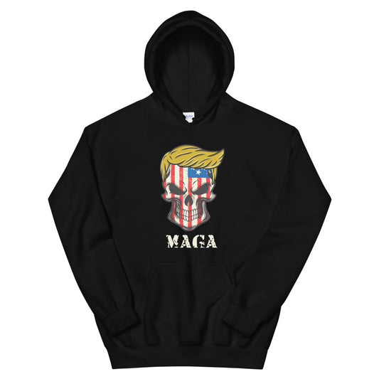 MAGA Pro Donald Trump 2024 Politics Fan Republican Unisex Hoodie Top Sweatshirt