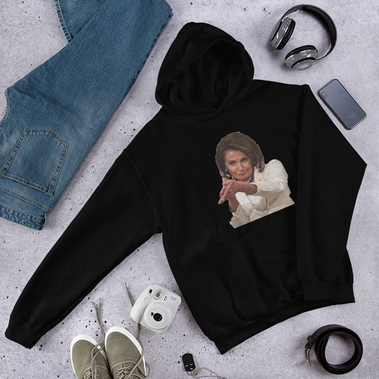 Nancy Pelosi Punks Trump Funny Political Democrats Unisex Hoodie Top Sweatshirt