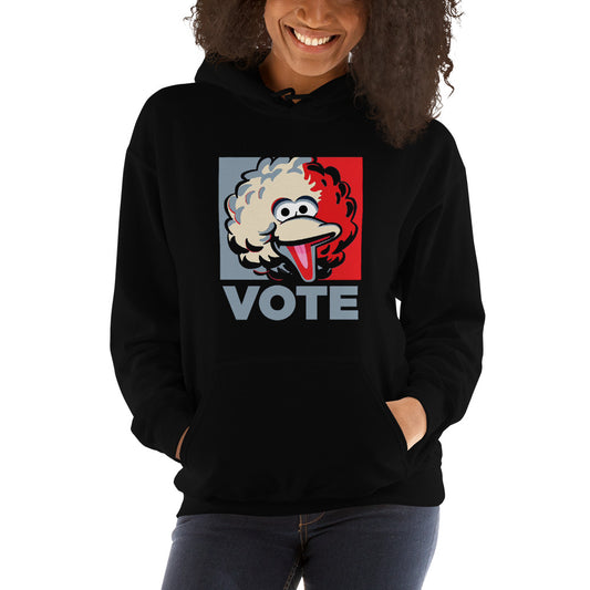 Pro Vaccination Funny Bird COVID Joke Democrat Politics Unisex Hoodie Top Sweatshirt