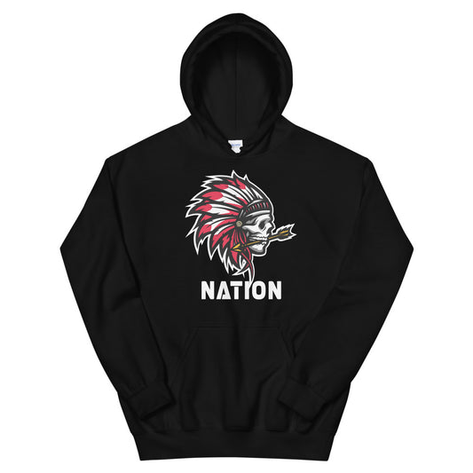 Chief Nation Football Fan Indian Unisex Hoodie Top Sweatshirt