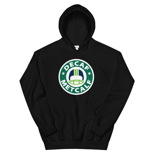 Decaf Metcalf Funny Pro Football Seattle Fan Unisex Hoodie Top Sweatshirt