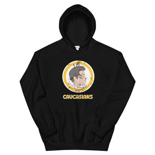 Washington Caucasians Funny Pro Football Parody Unisex Hoodie Top Sweatshirt