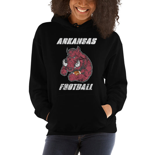 State Of Arkansas Native Football Fan Unisex Hoodie Top Sweatshirt