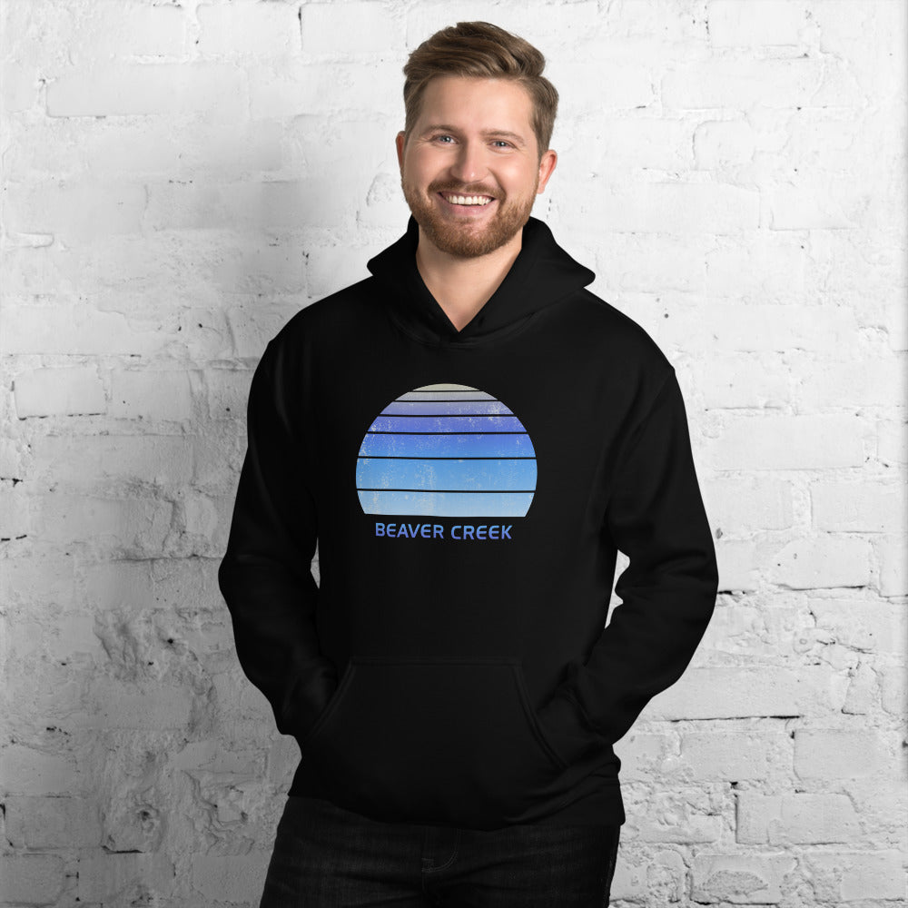 Retro Beaver Creek Colorado Ski Skiing Fan Unisex Hoodie Top Sweatshirt