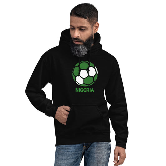 Nigeria National Soccer Team Football Country Flag Pride Unisex Hoodie Top Sweatshirt