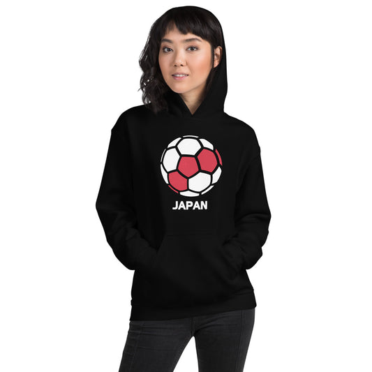 Japan National Soccer Team Football Country Flag Pride Unisex Hoodie Top Sweatshirt