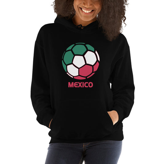 Mexico National Soccer Team Football Country Flag Pride Unisex Hoodie Top Sweatshirt