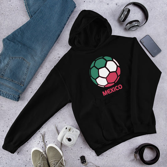 Mexico National Soccer Team Football Country Flag Pride Unisex Hoodie Top Sweatshirt