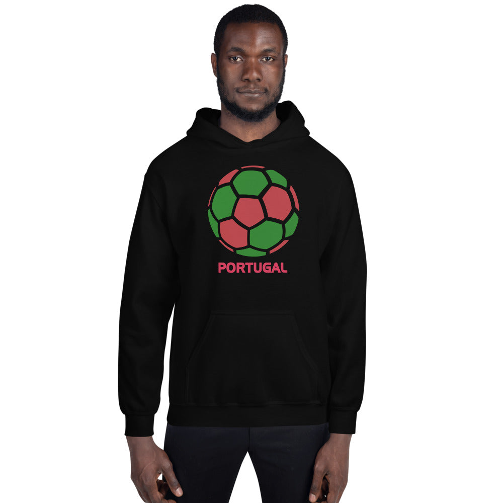 Portugal National Soccer Team Football Country Flag Pride Unisex Hoodie Top Sweatshirt