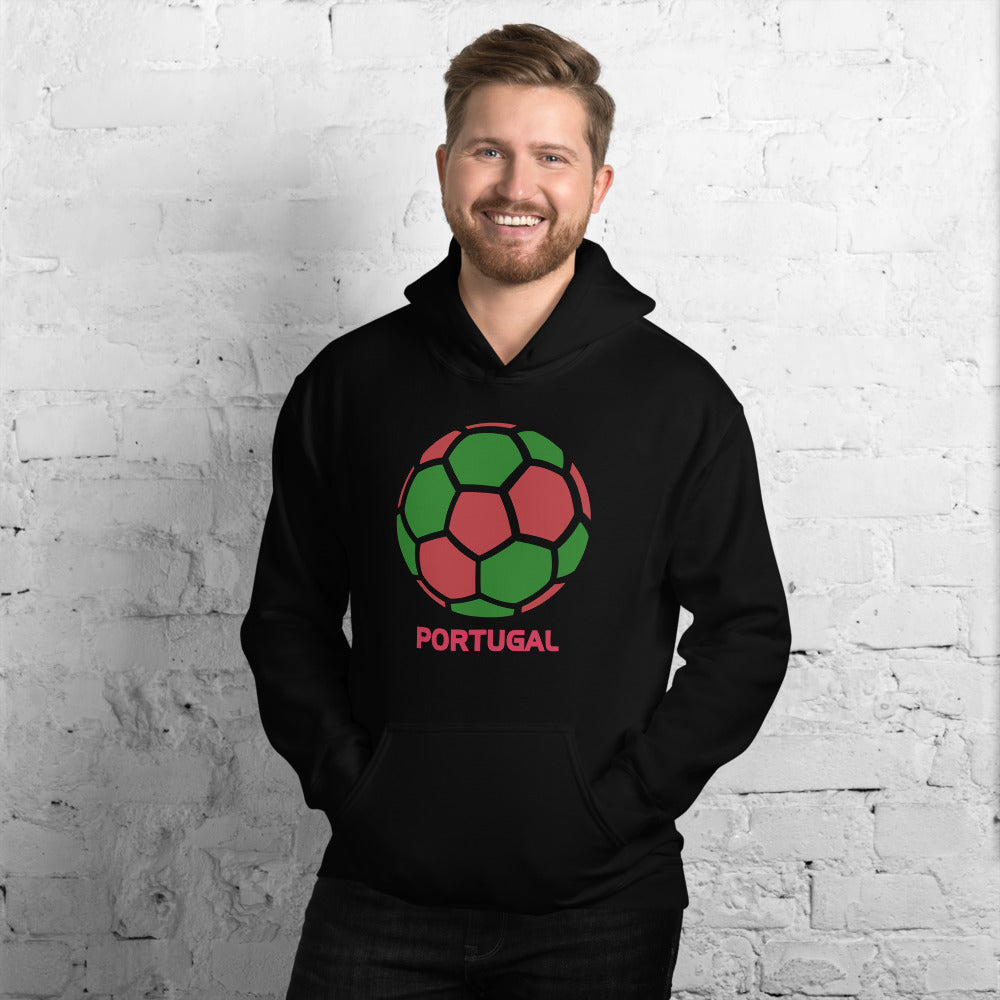 Portugal National Soccer Team Football Country Flag Pride Unisex Hoodie Top Sweatshirt