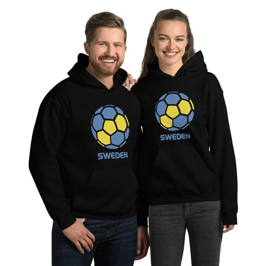 Sweden National Soccer Team Football Country Flag Pride Unisex Hoodie Top Sweatshirt