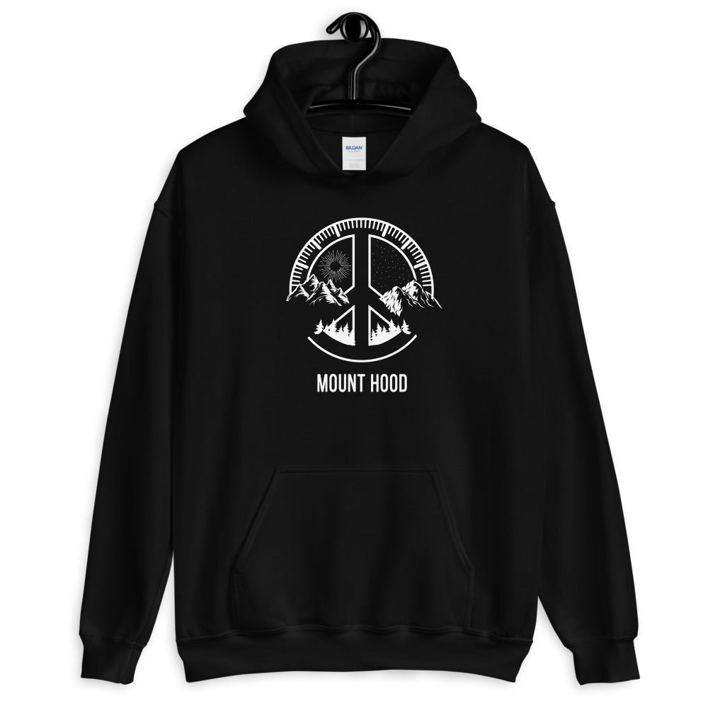 Mount Hood Oregon Skiing Snowboarding Camping Fan Unisex Hoodie Top Sweatshirt