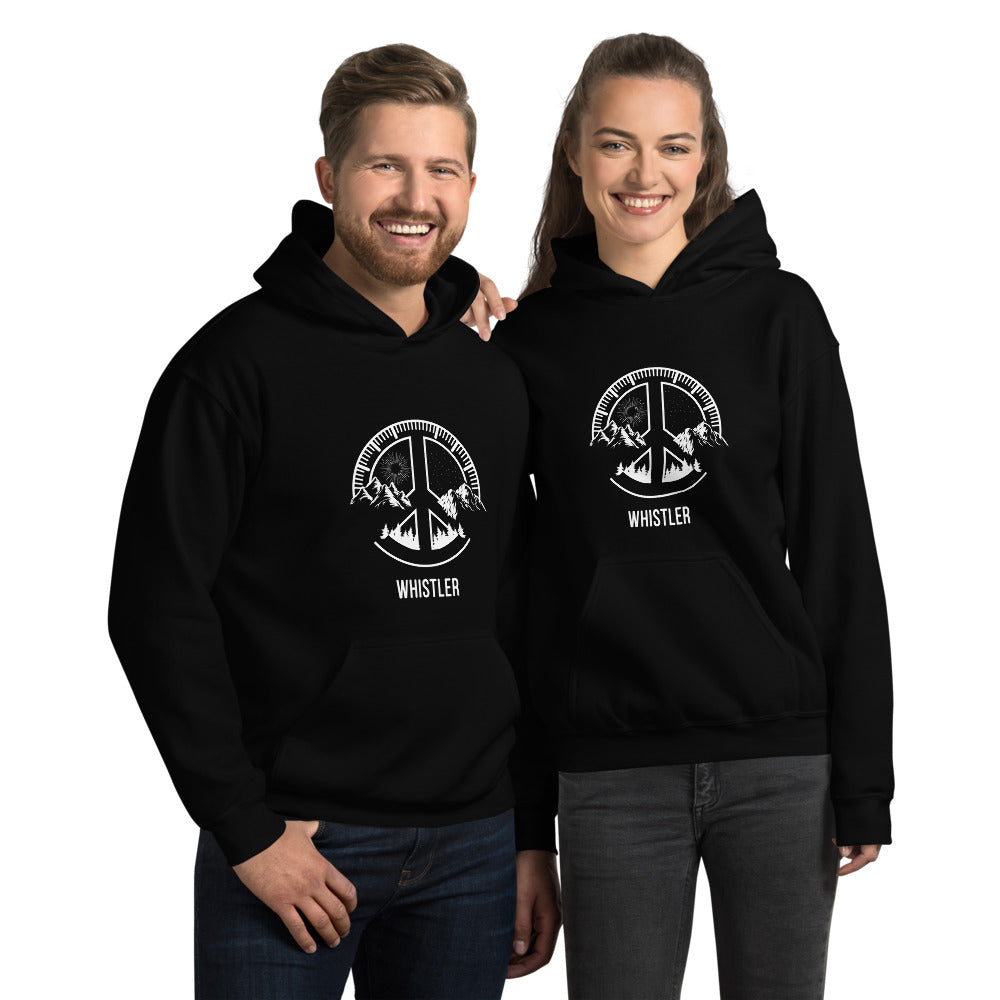 Whistler Canada Skiing Snowboarding Camping Fan Unisex Hoodie Top Sweatshirt