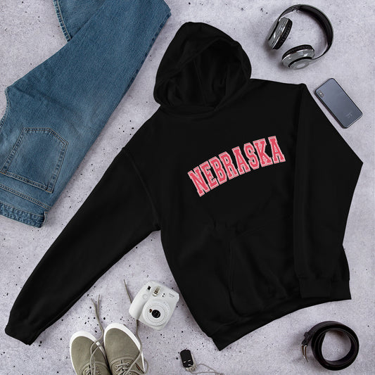 Nebraska College Football Fan Unisex Hoodie Top Sweatshirt