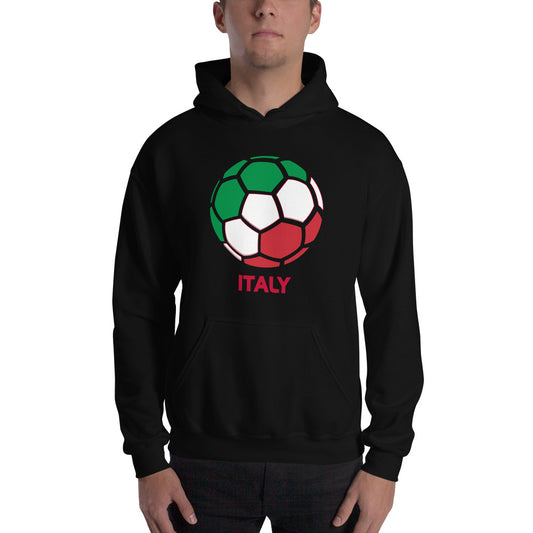 Italy National Soccer Team Football Country Flag Pride Unisex Hoodie Top Sweatshirt