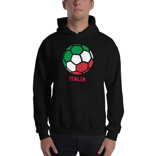 Italia National Soccer Team Football Country Flag Pride Unisex Hoodie Top Sweatshirt