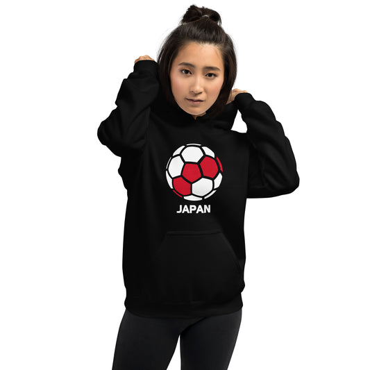 Japan National Soccer Team Football Country Flag Pride Unisex Hoodie Top Sweatshirt