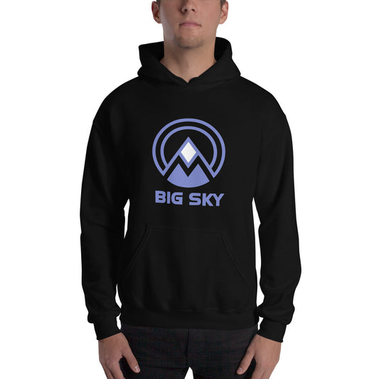 Big Sky Montana Skiing Snowboarding Fan Unisex Hoodie Top Sweatshirt