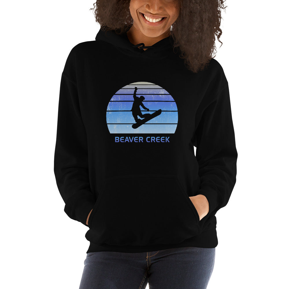 Retro Beaver Creek Colorado Snowboarding Fan Unisex Hoodie Top Sweatshirt