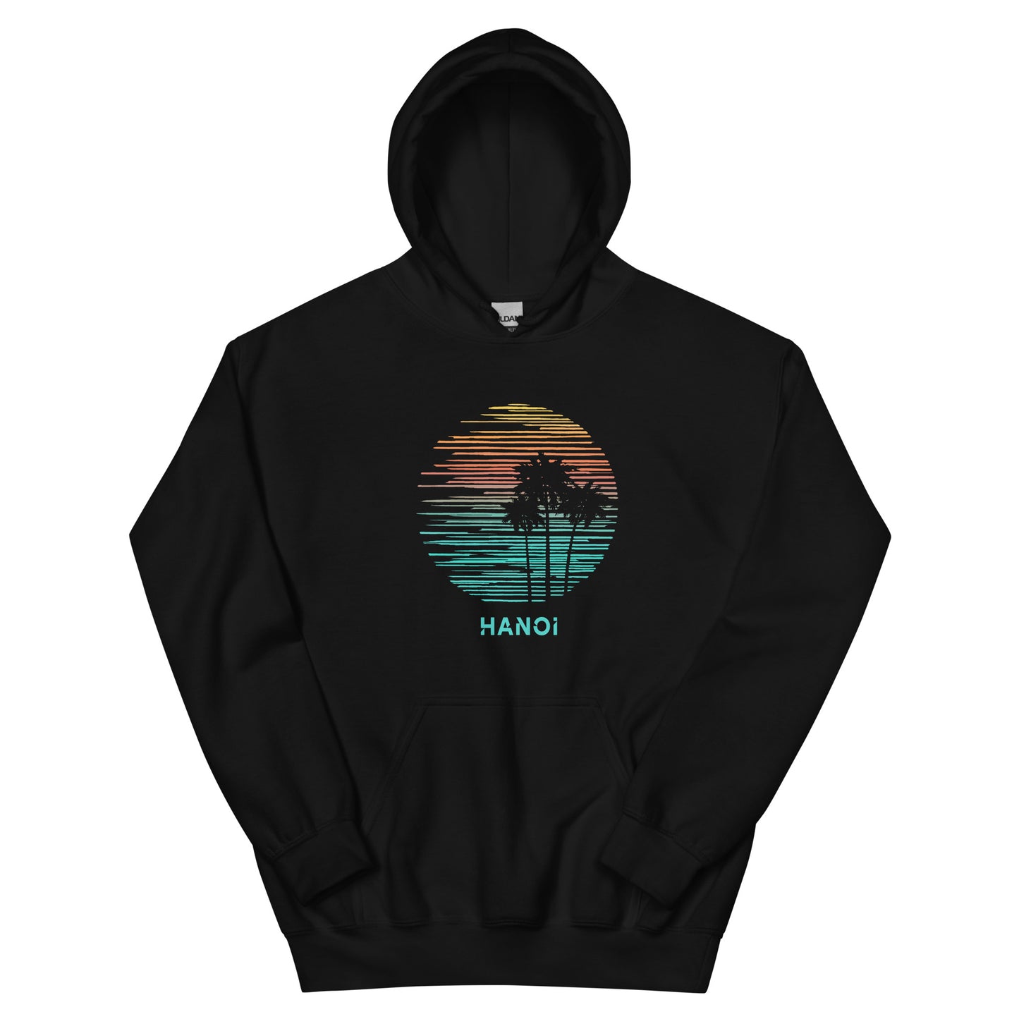 Hanoi Vietnam Souvenir Vacation Artistic Unisex Hoodie Top Sweatshirt