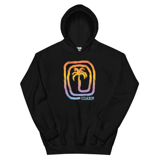 Cool Ecuador Palm Tree Souvenir Vacation Unisex Hoodie Top Sweatshirt