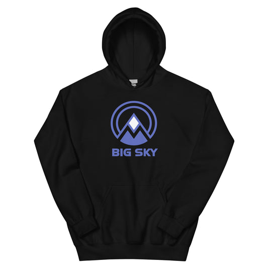 Big Sky Montana Ski Resort Vacation Souvenir Unisex Hoodie Top Sweatshirt