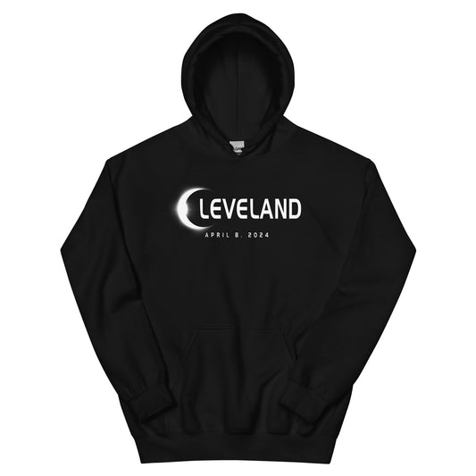 Cleveland Ohio Eclipse Souvenir April 8th 2024 Unisex Hoodie Top Sweatshirt