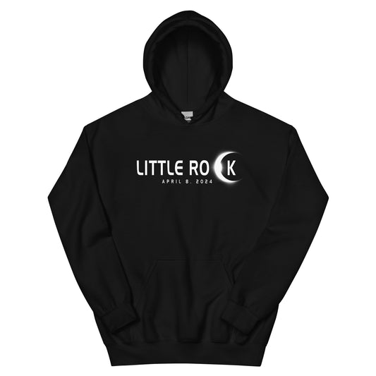 Little Rock Arkansas Eclipse Souvenir April 8th 2024 Unisex Hoodie Top Sweatshirt