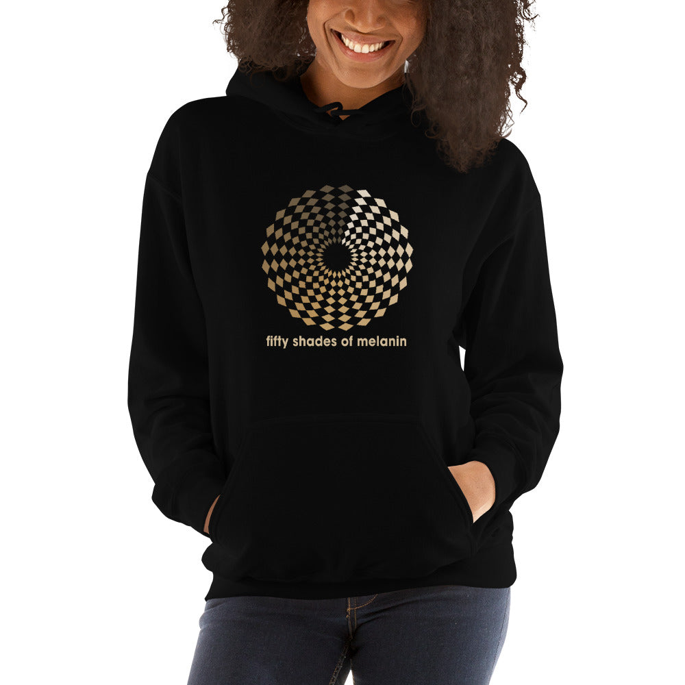 Melanin African American History Pride Unisex Hoodie Top Sweatshirt