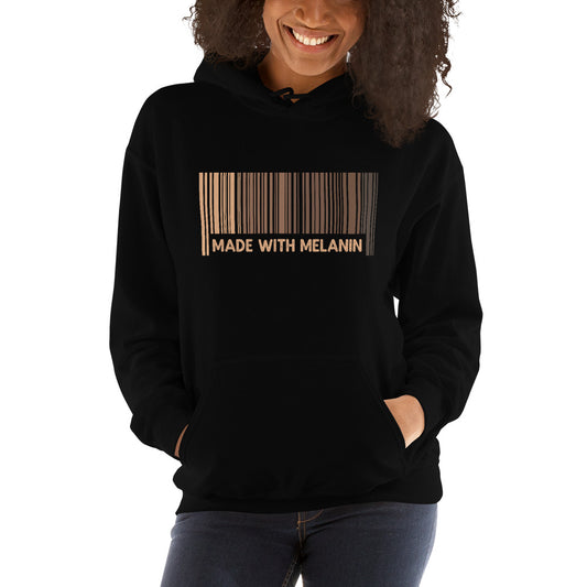 Melanin Black African American Pride Unisex Hoodie Top Sweatshirt