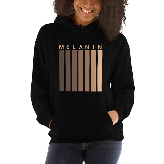 Melanin African American Black Pride Unisex Hoodie Top Sweatshirt