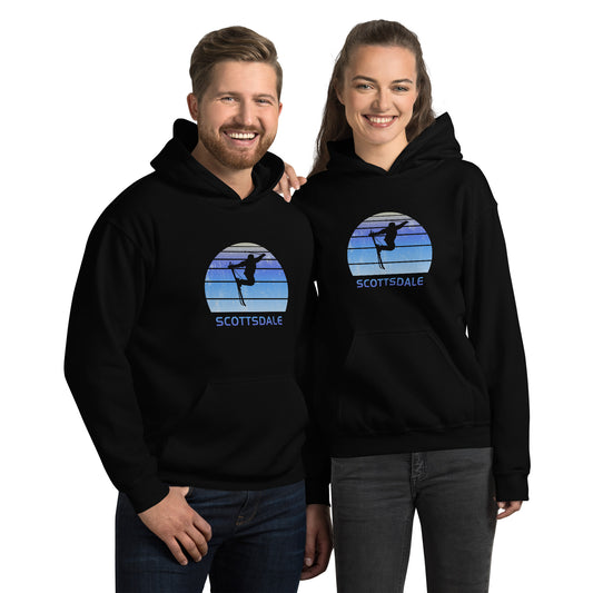 Funny Scottsdale Arizona Skiing Joke Unisex Hoodie Top Sweatshirt