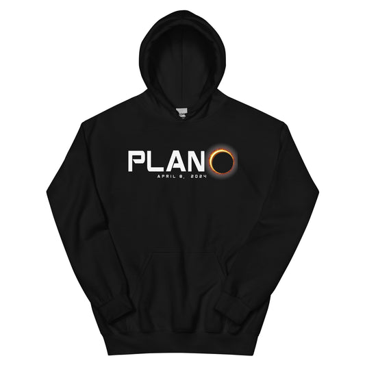 Plano Texas 2024 Eclipse Souvenir April 8 Unisex Hoodie Top Sweatshirt