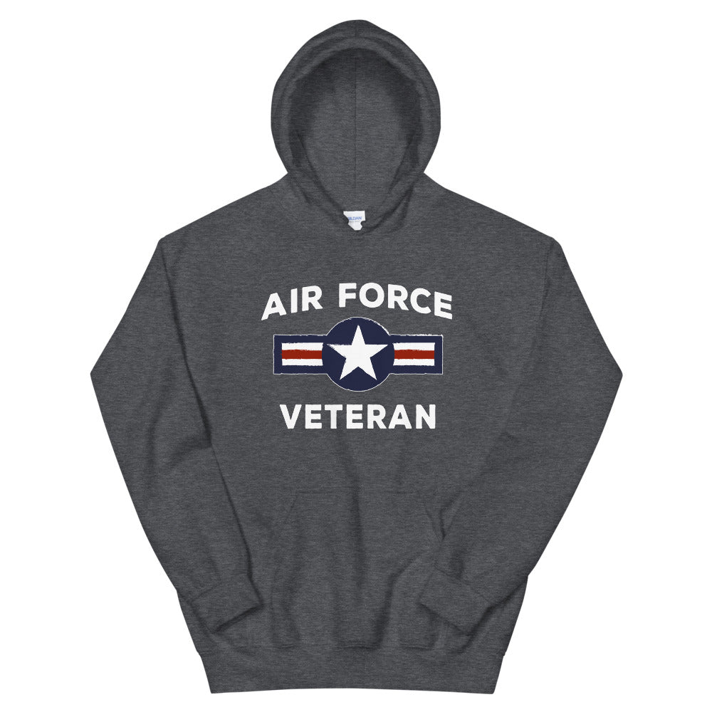 U.S. Air Force Military Service Active Retired Veteran Appreciation Unisex Hoodie Top Sweatshirt