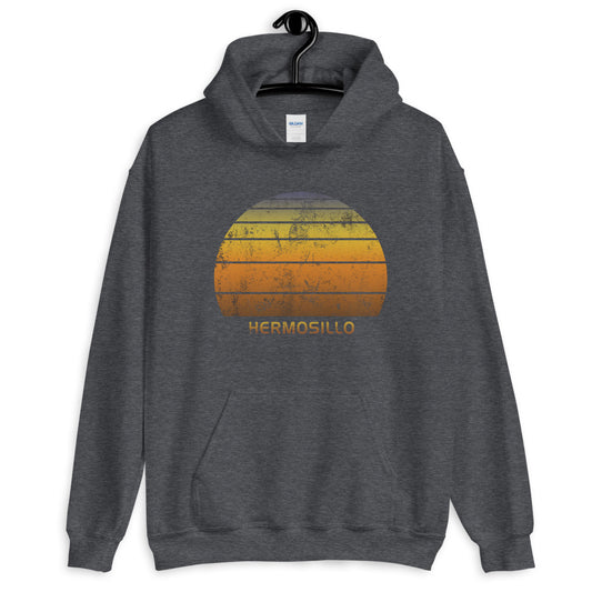Retro Hermosillo Mexico Unisex Hoodie Top Sweatshirt