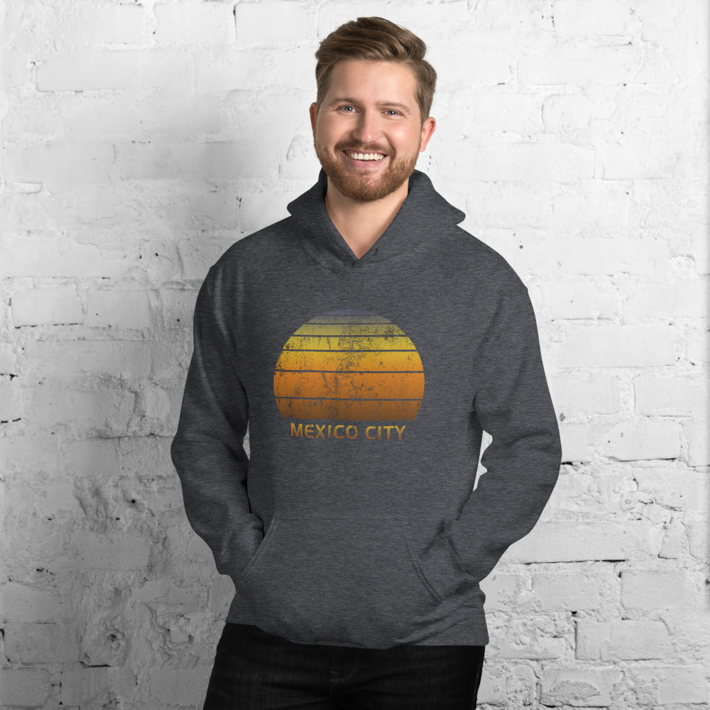 Retro Mexico City Mexico Unisex Hoodie Top Sweatshirt