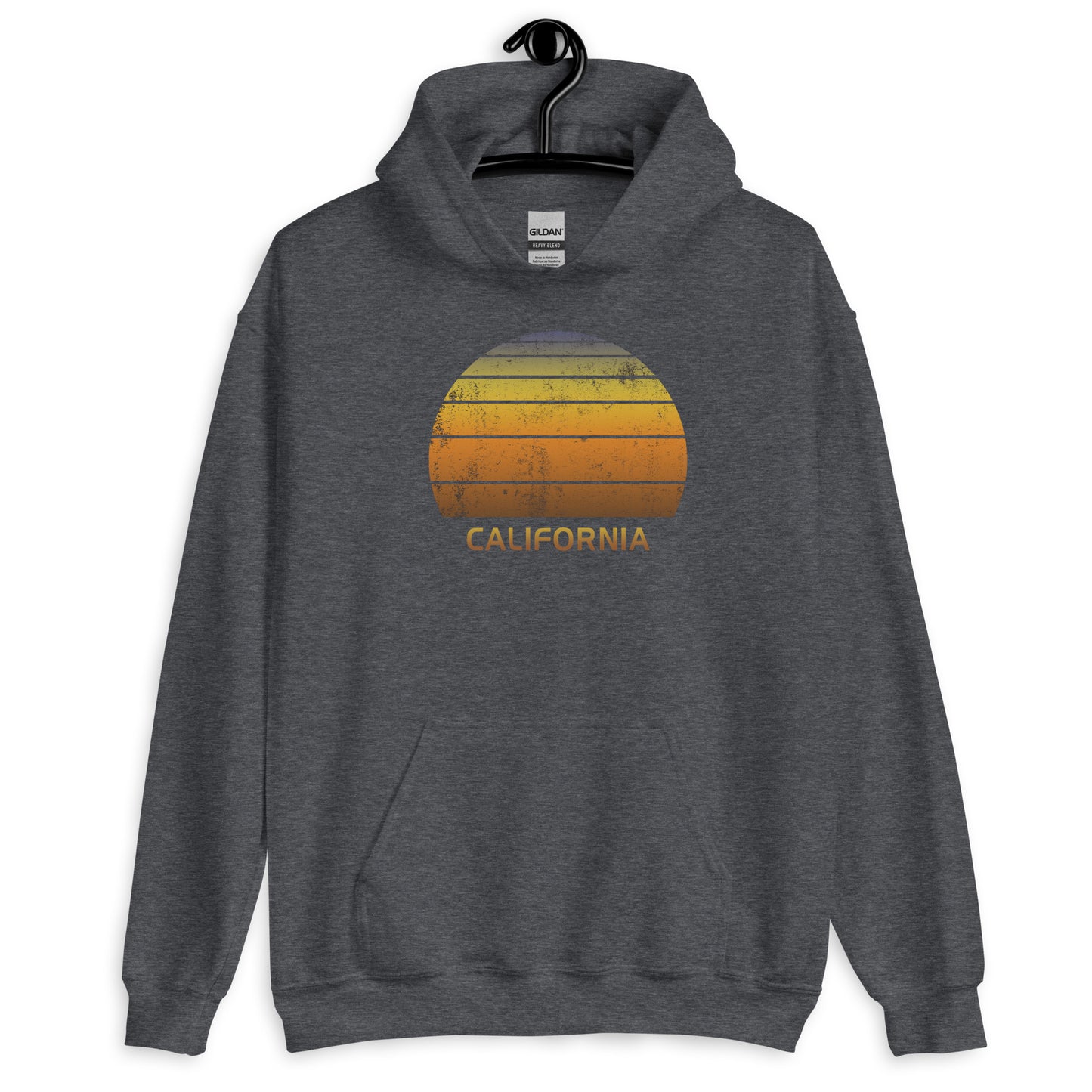 Retro California Unisex Hoodie Top Sweatshirt