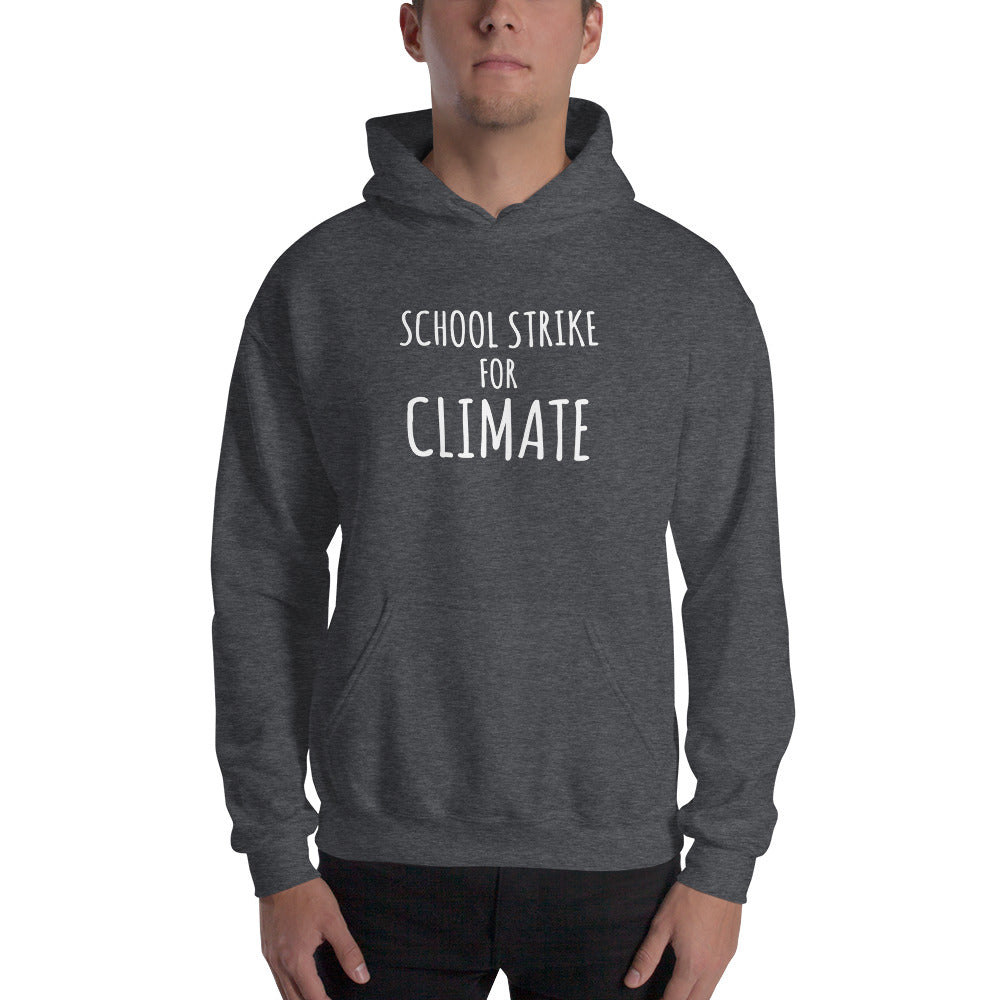 School Strike For Climate Change Movement Unisex Hoodie Top Sweatshirt