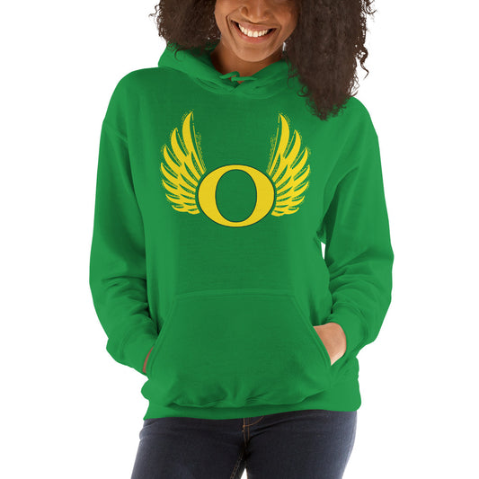 Oregon Letter O College Football Fan Unisex Hoodie Top Sweatshirt