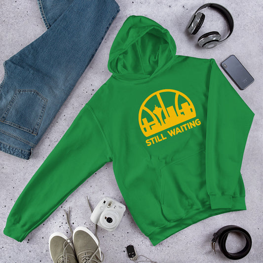 Seattle Basketball Fan Still Waiting Quote Unisex Hoodie Top Sweatshirt