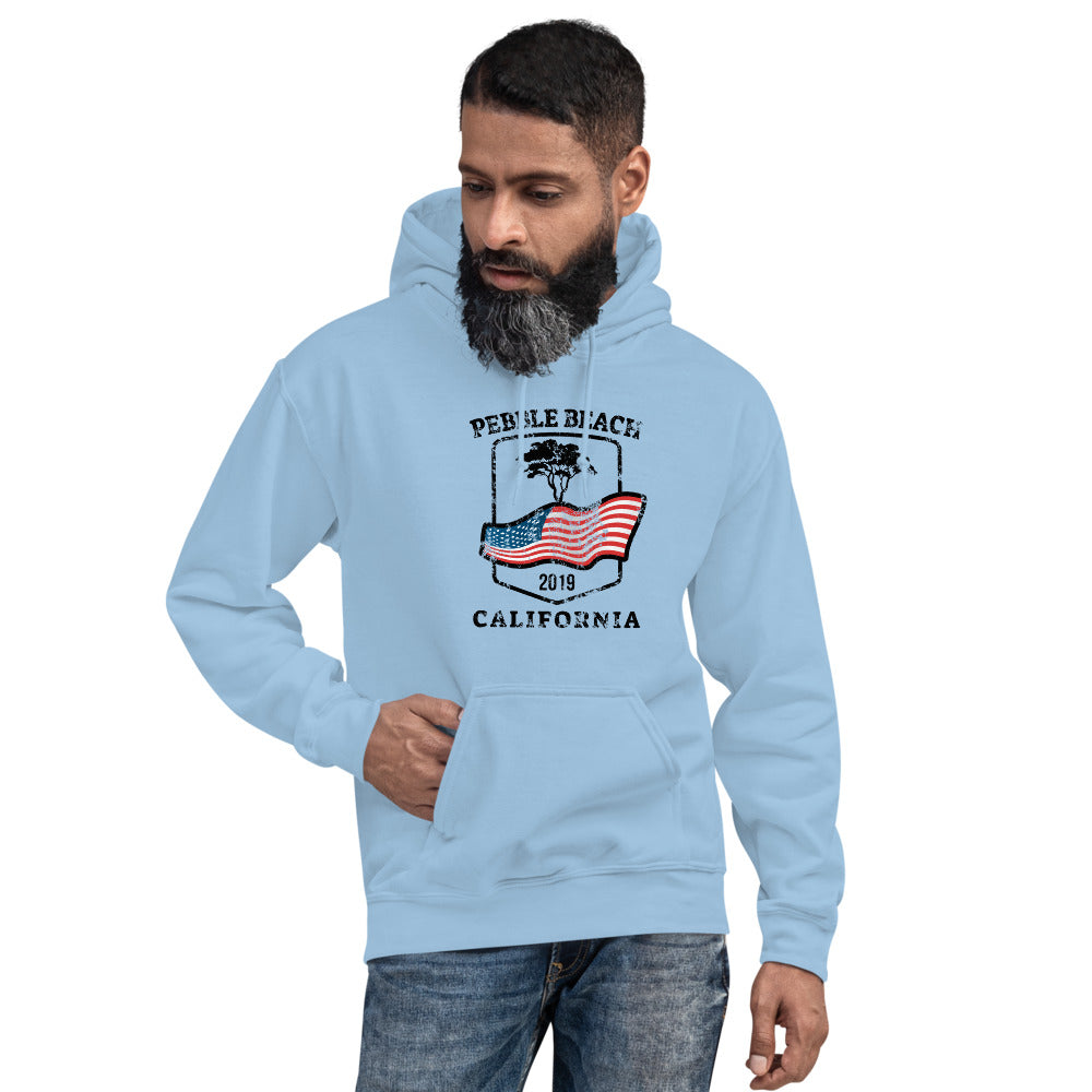 Pebble Beach Golf 2019 US Open Golfing Fan Unisex Hoodie Top Sweatshirt